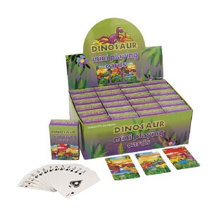 MINI J&Aacute;T&Eacute;KK&Aacute;RTYA &ndash; DINOSZAURUSZ MODELL DISPLAY-BEN (24 db)