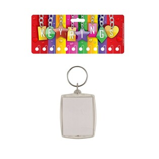 &Uuml;RES K&Eacute;PKERETES KULCSTART&Oacute; &ndash; 3,5 x 4,5 cm (12 db)
