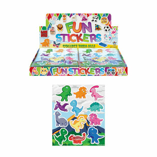FUN STICKERS &ndash; MODELL: DINOSZAURUSZ (120 db)