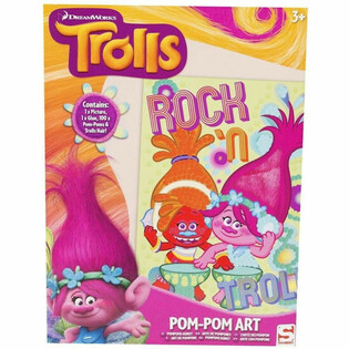 TROLLS K&Eacute;SZ&Iacute;TS SAJ&Aacute;T POMPOM MŰALKOT&Aacute;ST (48 db)