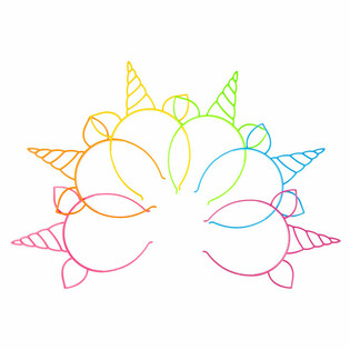 EGYSZARV&Uacute; TIARA / FEJP&Aacute;NT, MIX NEON SZ&Iacute;NEK (24 db)