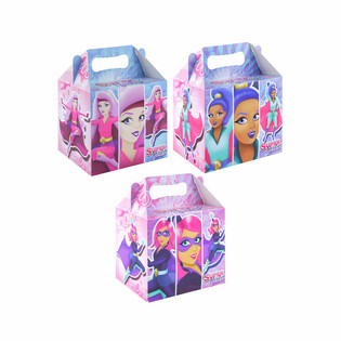 MEN&Uuml;DOBOZ &ndash; SUPER GIRLS &ndash; 14 x 9,5 x 18 cm (24 db)