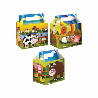 Gyerek Men&uuml; Doboz Tanya &ndash; 14 x 9,5 x 18 cm (12 db)