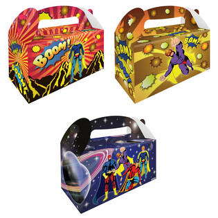 Men&uuml;box &ndash; Szuperhős &ndash; 22,5 x 9,5 x 18 cm (12 db)