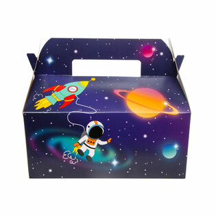 Gyerek Men&uuml; Dobozok Vil&aacute;gűr / Space - 22,5 x 12 x 9,5 cm (24 db)