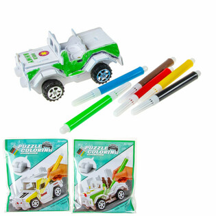3D puzzle &Eacute;p&iacute;tsd meg &eacute;s sz&iacute;nezd ki saj&aacute;t aut&oacute;dat (12 db)