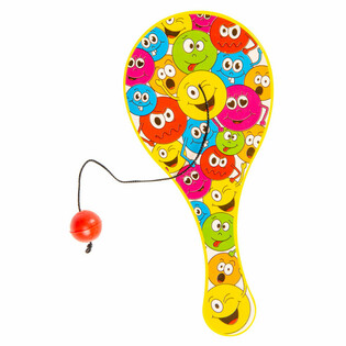 SMILEY PADDLE BAT - LABD&Aacute;S &Uuml;TŐS J&Aacute;T&Eacute;K - 48 db-os kiszerel&eacute;s