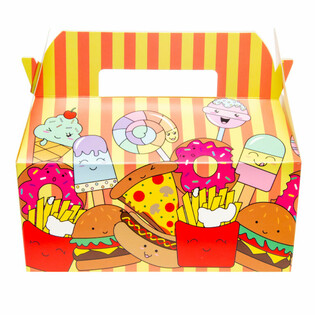 Fastfood Men&uuml;boxok - 22,5 x 12 x 9,5 cm (24 darab)