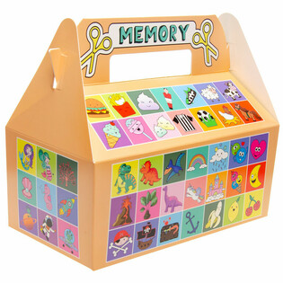 Nagy Memory Men&uuml;boxok - 22,5 x 12 x 9,5 cm (24 db)