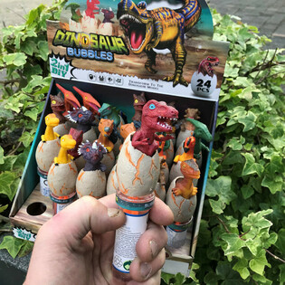 3D Dinoszaurusz Bubor&eacute;kf&uacute;j&oacute; P&aacute;lca (24 darabos display)