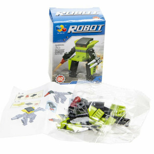&Eacute;p&iacute;tőkocka Robotok (12 darabos display)