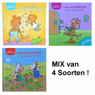 Oktat&oacute; jellegű gyermekk&ouml;nyv mix - Egy&uuml;tt&eacute;l&eacute;s tanul&aacute;sa (12 db)