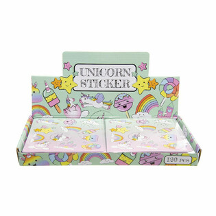 Unikornis Fun Matrica Display (120 darab)
