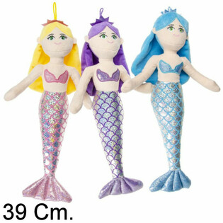 Nagy pl&uuml;ss hable&aacute;ny baba 39 cm - Sz&iacute;nkever&eacute;k (12 db)