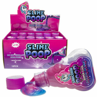 UNICORN / UNIKORNIS KAKI SLIME PALACKBAN DISPLAY-BEN (12 db)
