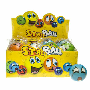 SMILEY STRESSZLABDA DISPLAYBEN (24 db)