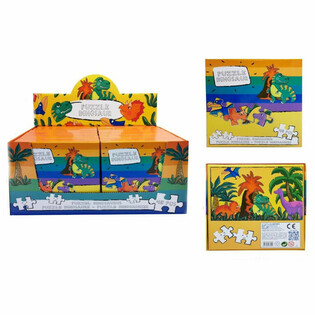 Dinoszaurusz Puzzle 48 darabos - K&iacute;n&aacute;l&oacute; (12 darab)