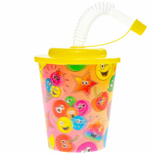 Sz&iacute;v&oacute;sz&aacute;las poh&aacute;r / Fagylaltos poh&aacute;r &ndash; Smiley, 250 ml (12 db)