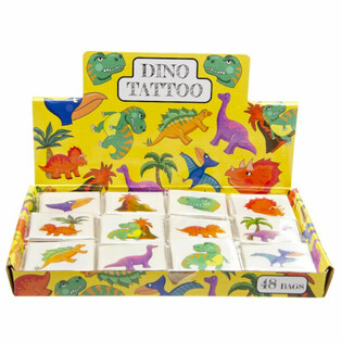 M&Oacute;K&Aacute;S TETOV&Aacute;L&Aacute;SOK - DINOSZAURUSZ, Csomagonk&eacute;nt 12x Tetov&aacute;l&aacute;s (48 db)