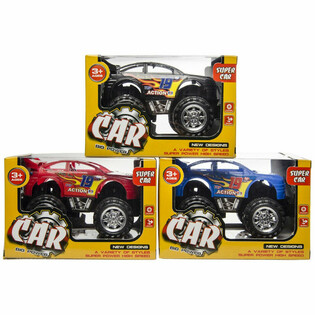 Monster Truck Bemutat&oacute; Dobozban (6 darab)