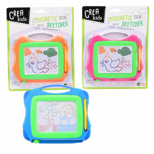 CREA KIDS - M&aacute;gneses Sz&iacute;nes Rajzt&aacute;bla (12 db)