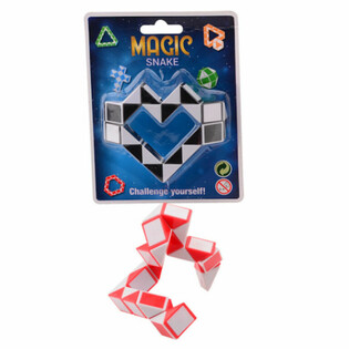MAGIC SNAKE - 3D BŰV&Ouml;S K&Iacute;GY&Oacute; J&Aacute;T&Eacute;K K&Aacute;RTY&Aacute;N (24 db)