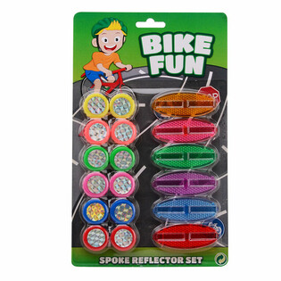 BIKE FUN - 18 r&eacute;szes Ker&eacute;kp&aacute;r K&uuml;llőf&eacute;ny &eacute;s K&uuml;llőprizma K&eacute;szlet (1 db)