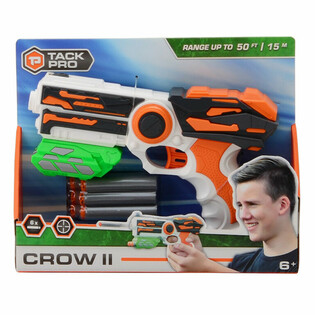 TACK PRO CROW II pisztoly 6 puha l&ouml;ved&eacute;kkel - 23 cm