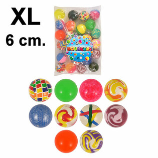 XL Vegyes Gumilabda &Oslash;6cm (25 db)