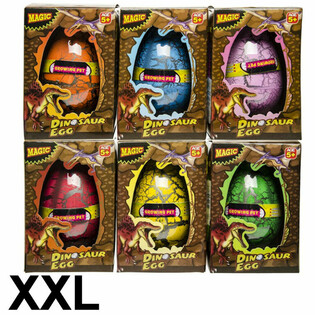 XXL Dinoszaurusz n&ouml;vekvő toj&aacute;s (6 db)