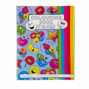 A4 Smiley Kifestők&ouml;nyv Matric&aacute;kkal (12 darab)