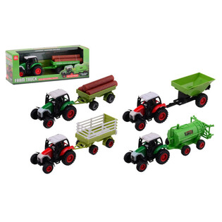 FARM MASTER - DIE CAST TRAKTOR J&Aacute;T&Eacute;KSZETT - MIX (12 db)