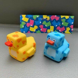 Gaming Gumikacsa Mix - F&uuml;rdőkacsa 6x5 cm (4 darab)