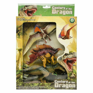 DINOSZAURUSZ 3 R&Eacute;SZES J&Aacute;T&Eacute;KFIGURA K&Eacute;SZLET - NAGY AJ&Aacute;ND&Eacute;KDOBOZBAN (1 db)