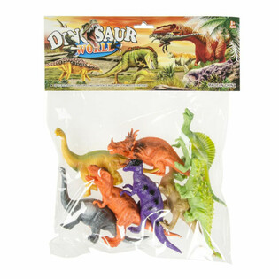 Dinosaur World: 8 r&eacute;szes Nagy Dinoszaurusz J&aacute;t&eacute;kfigura K&eacute;szlet