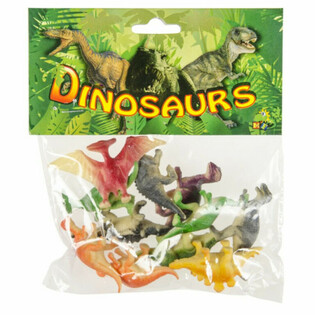 12 DARABOS DINOSZAURUSZ J&Aacute;T&Eacute;KFIGURA K&Eacute;SZLET (6 csomag)