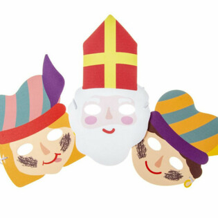 SINTERKLAAS - SZENT MIKL&Oacute;S &Eacute;S PIET HABGUMI MASZKOK (48 db)