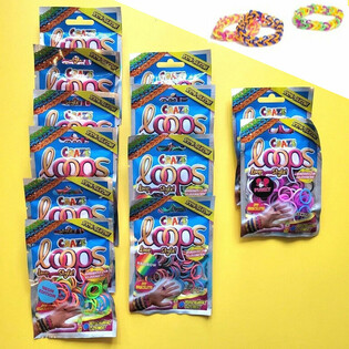 CRAZE LOOPS LOOM - BLINDBAGS - KIJELZŐBEN (12 darab)
