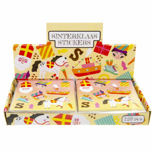 FUN STICKERS - MODELL: SINTERKLAAS (120 db)