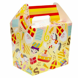 SINTERKLAAS MEN&Uuml;BOX / AJ&Aacute;ND&Eacute;KDOBOZ 14x10x17 cm (12 db)