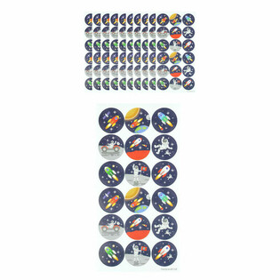 FUN STICKERS - ŰRUTAZ&Aacute;S / ŰR MATRIC&Aacute;K - 18 MATRICA / LAP (10 db)