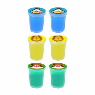 Dzsungel Slime T&eacute;gelyek (6 darab)