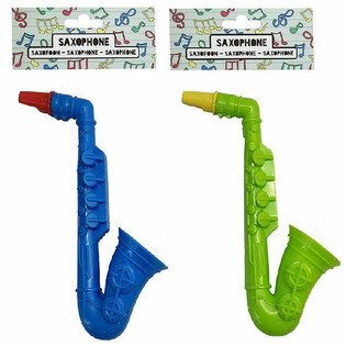 SZAXOFON - 16 CM MAGAS - MIX SZ&Iacute;NEK (12 db)
