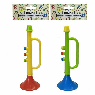 J&Aacute;T&Eacute;K TROMBITA - 15 CM - VEGYES SZ&Iacute;NEK (12 db)
