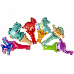 &Ouml;nfelf&uacute;j&oacute;d&oacute; Dinoszaurusz K&eacute;zi lufik (48 db)