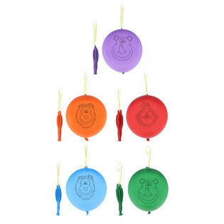 Dzsungel &aacute;llatos bounce ballonok (50 darab)