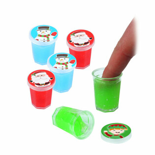 Kar&aacute;csony - Kis Slime t&eacute;gelyek (6 db)