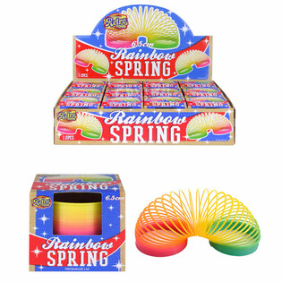 RETRO TOYS - SZIV&Aacute;RV&Aacute;NY SPIR&Aacute;L &Oslash; 6,5 CM DISPLAY-BEN (12 db)