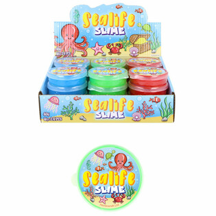 Tengeri &aacute;llatos slime kijelzőben (24 db)