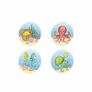 MIX SEA LIFE / TENGERI &Aacute;LLATOK - PATTOG&Oacute; LABDA &Oslash;3.3 cm (100 db)